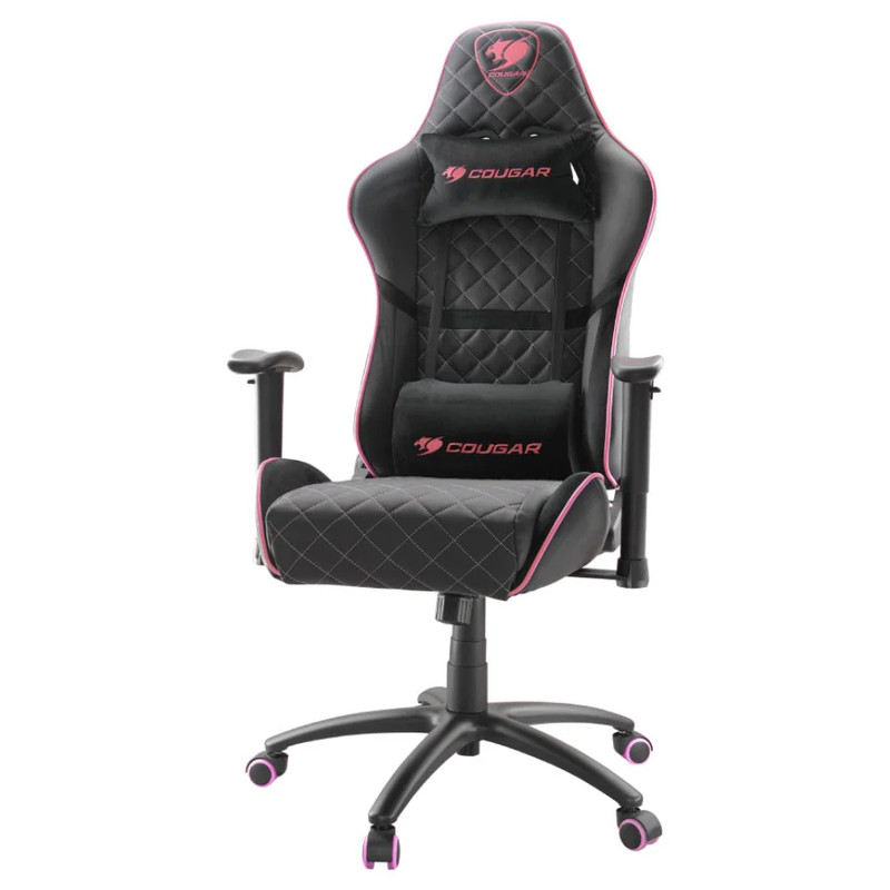 Cougar Armor One Eva Gaming Chair - Black/Pink - كرسي